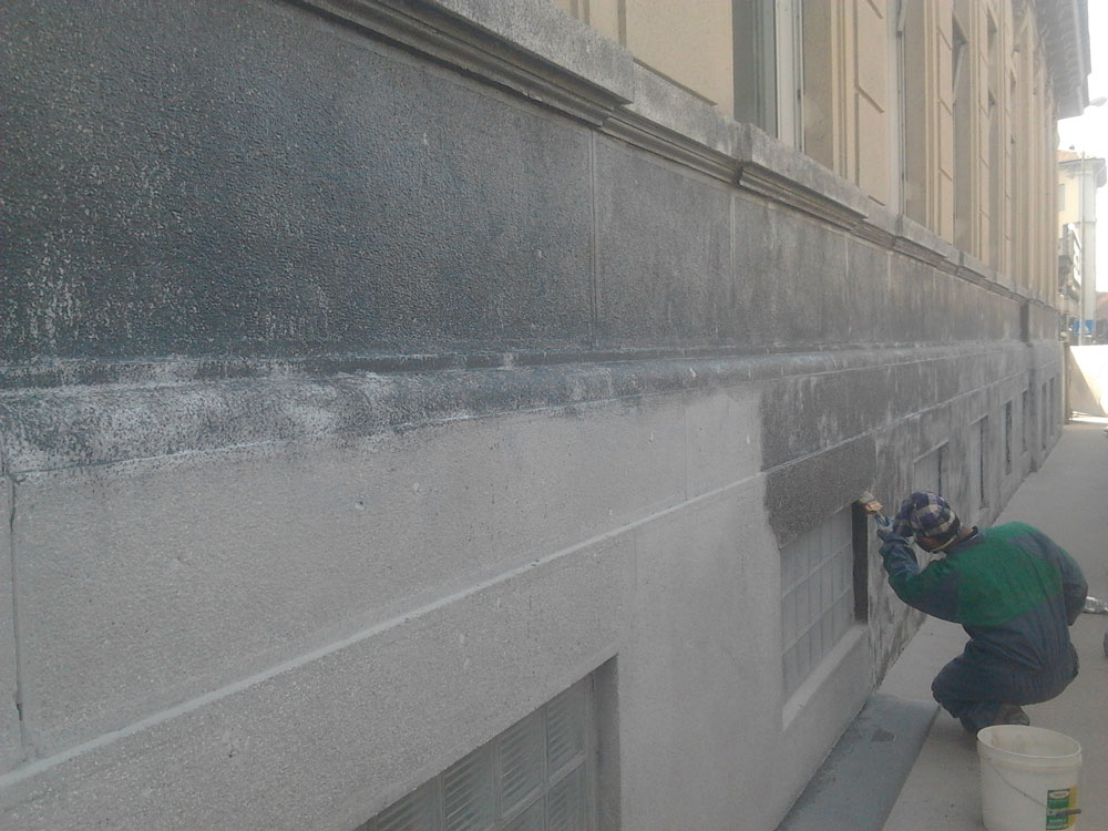Intervento su una facciata pubblicato da Cartongesso Arreda